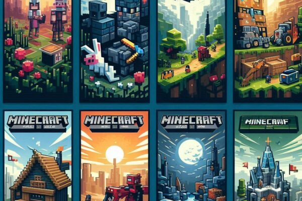 The Nostalgic Charm of Minecraft (2009) Game Icons Banners Minecraft (2009) Game Icons Banners