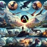 ark: survival evolved (2017) game icons banners