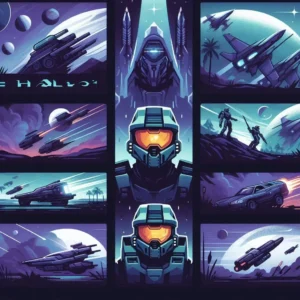 Halo (2003) Game Icons Banners