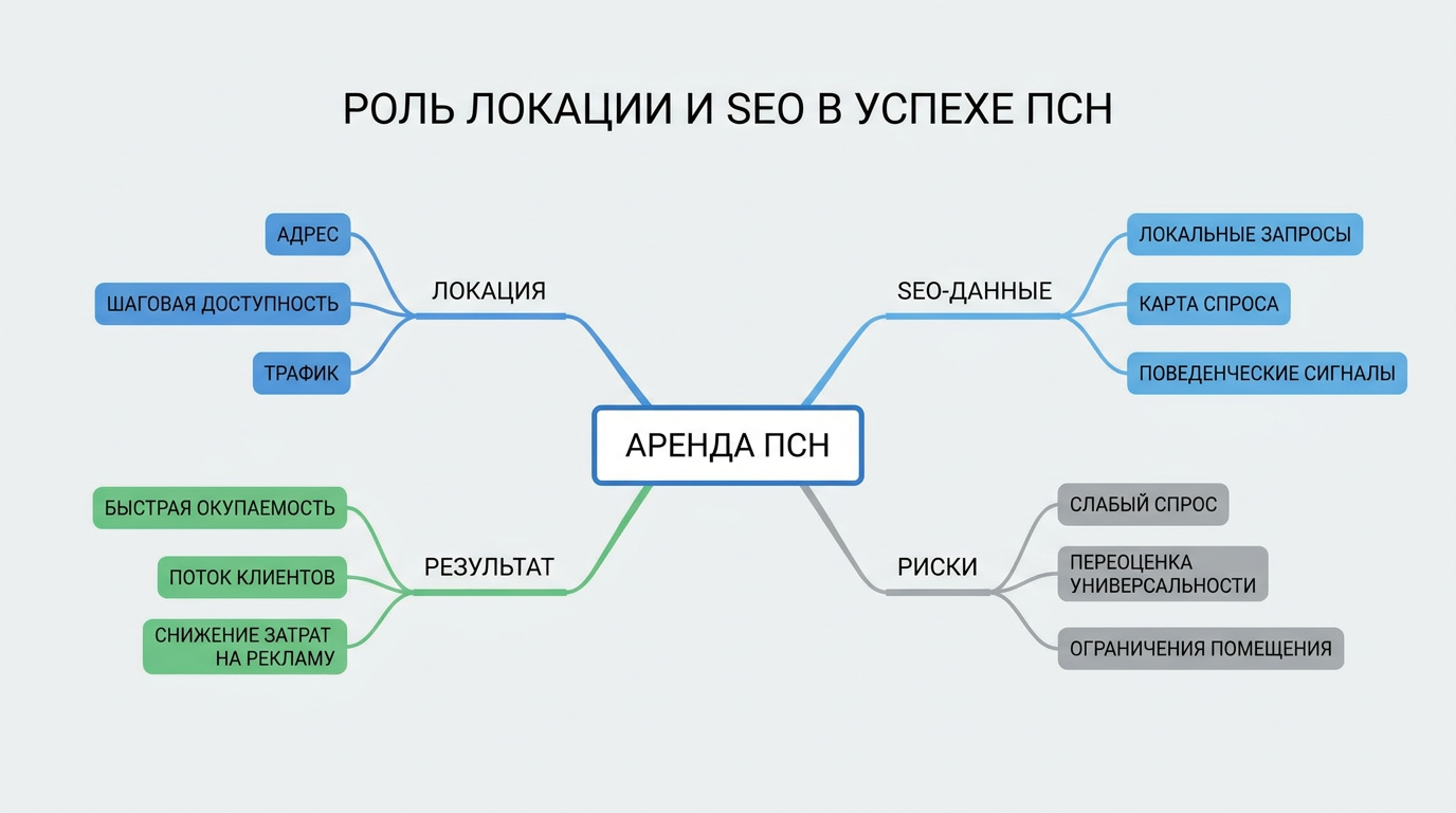Роль локации и SEO в успехе ПСН